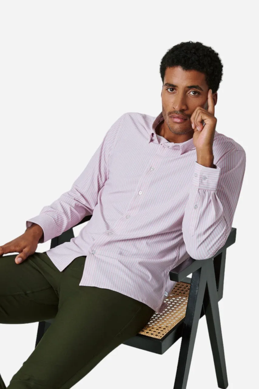 7 Diamonds Camden Long Sleeve Shirt in Pink