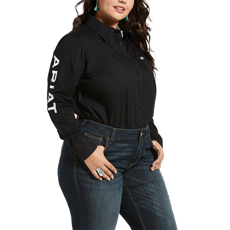 Ariat Women's Team Kirby Stretch Shirt - Plus