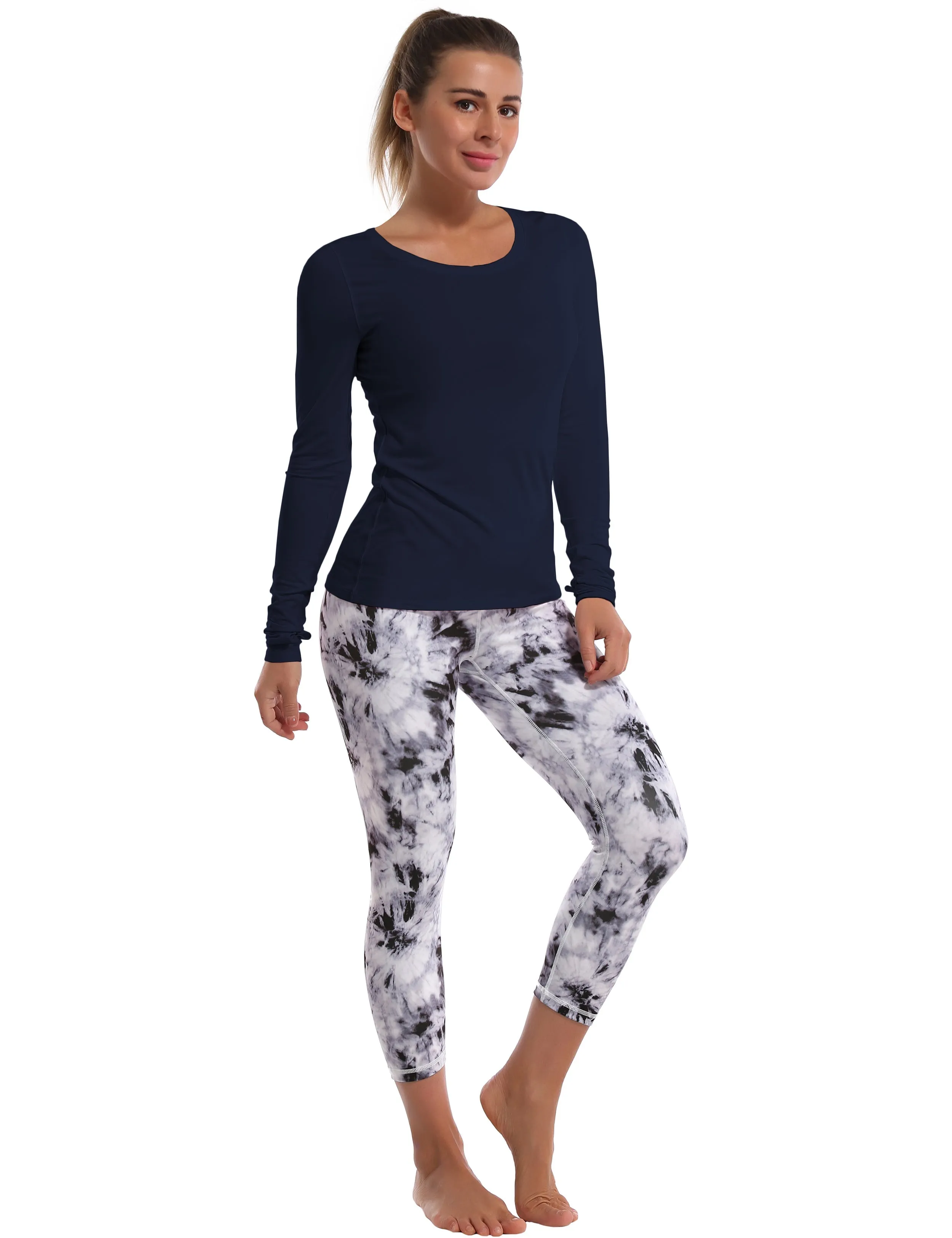 Athlete Long Sleeve Tops darknavy_Golf