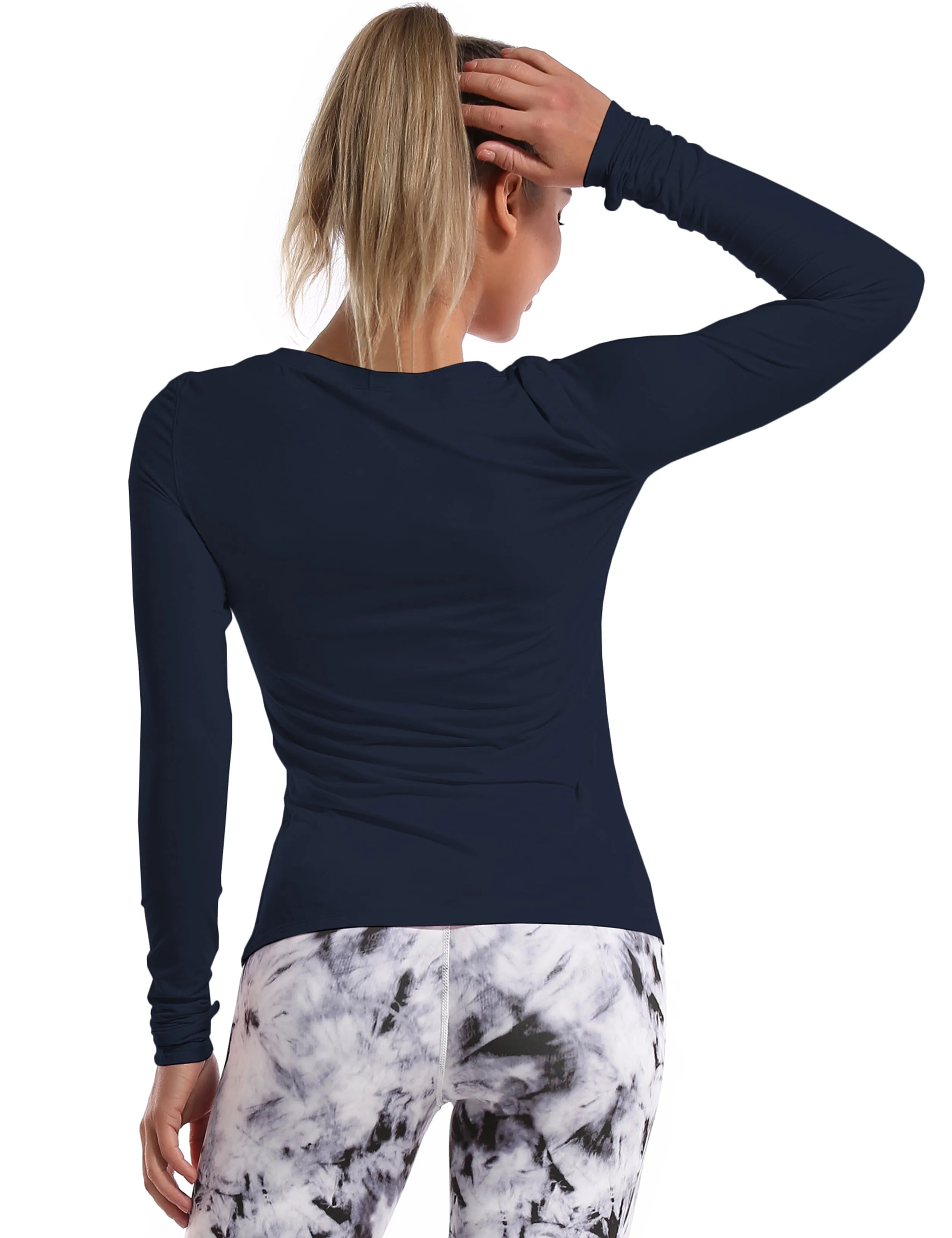 Athlete Long Sleeve Tops darknavy_Golf