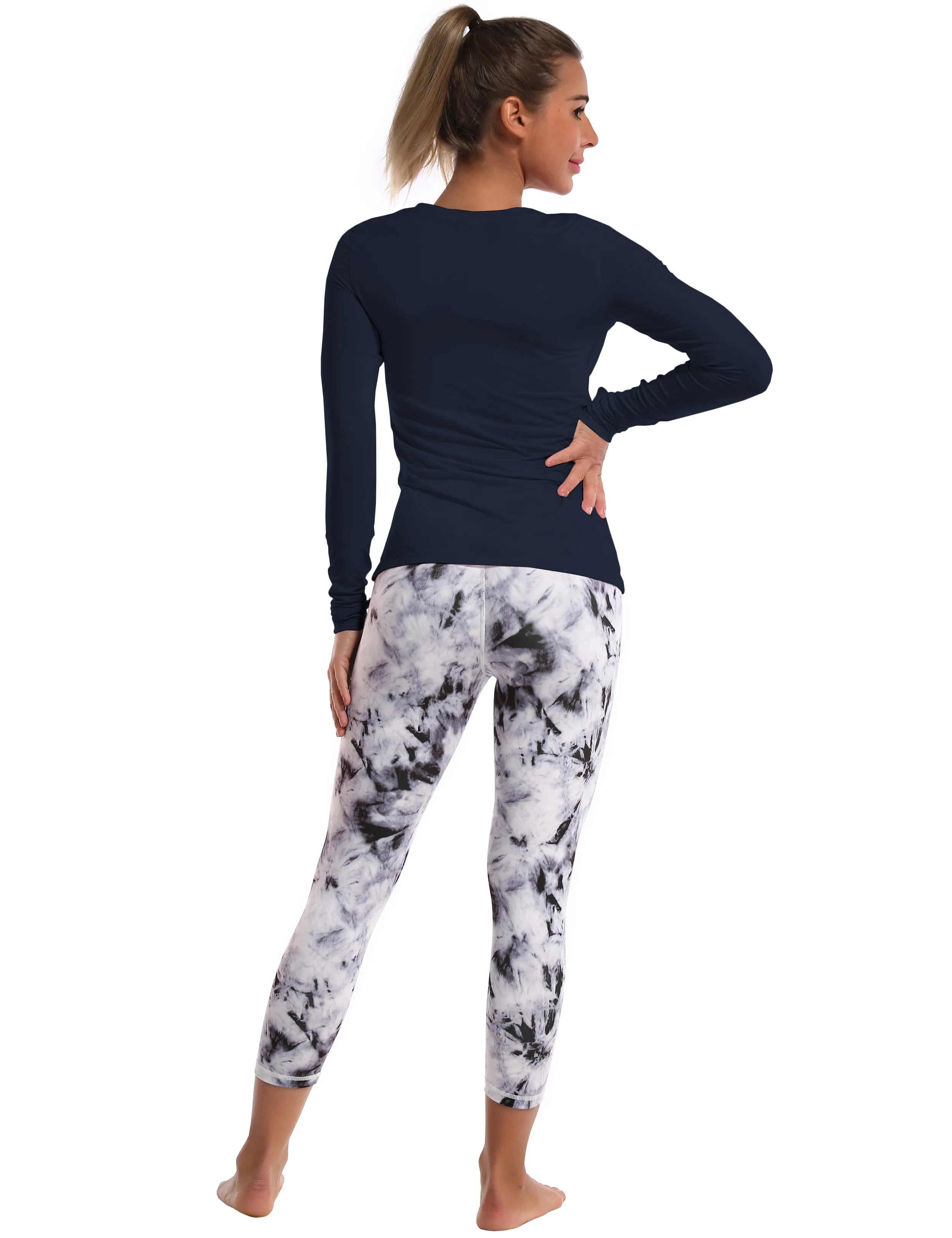 Athlete Long Sleeve Tops darknavy_Golf
