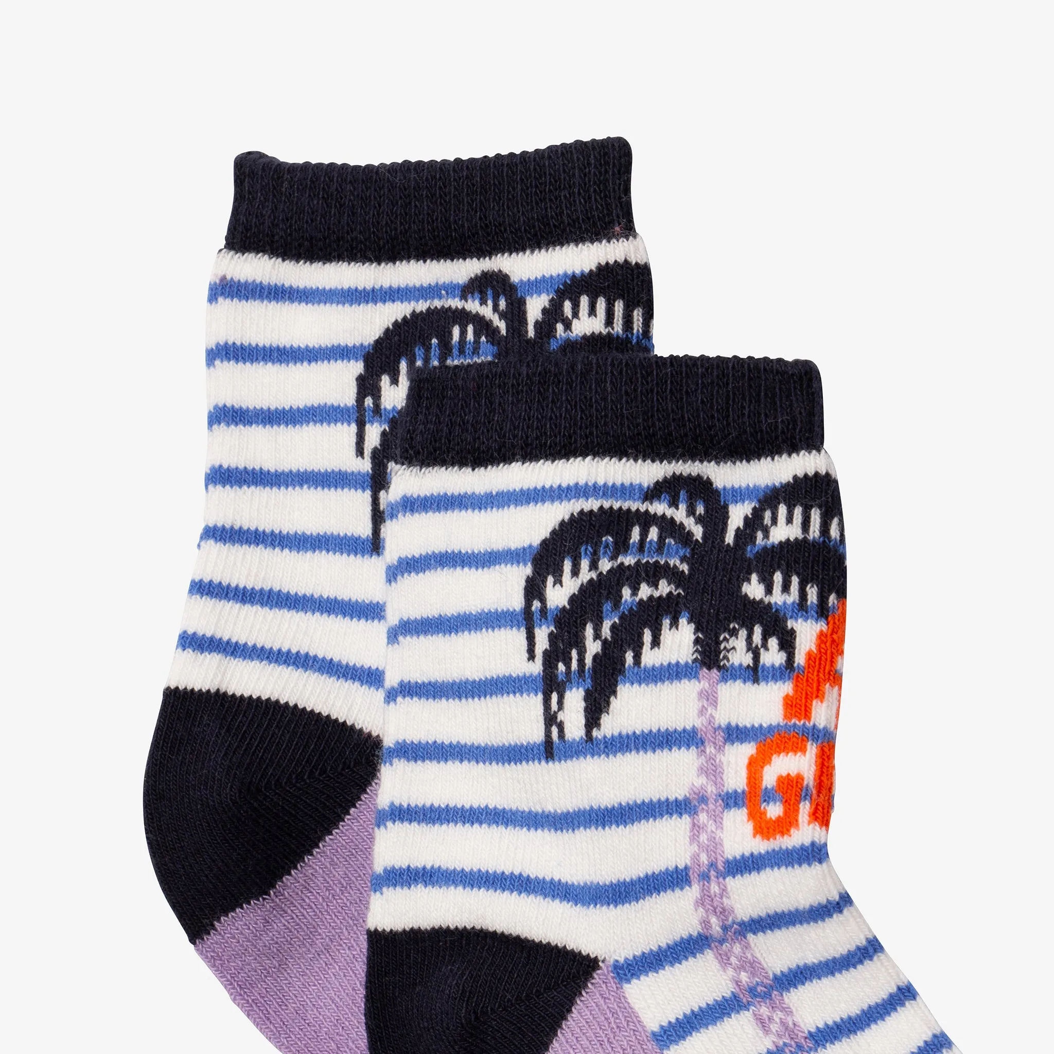 Baby Boy palm tree print socks