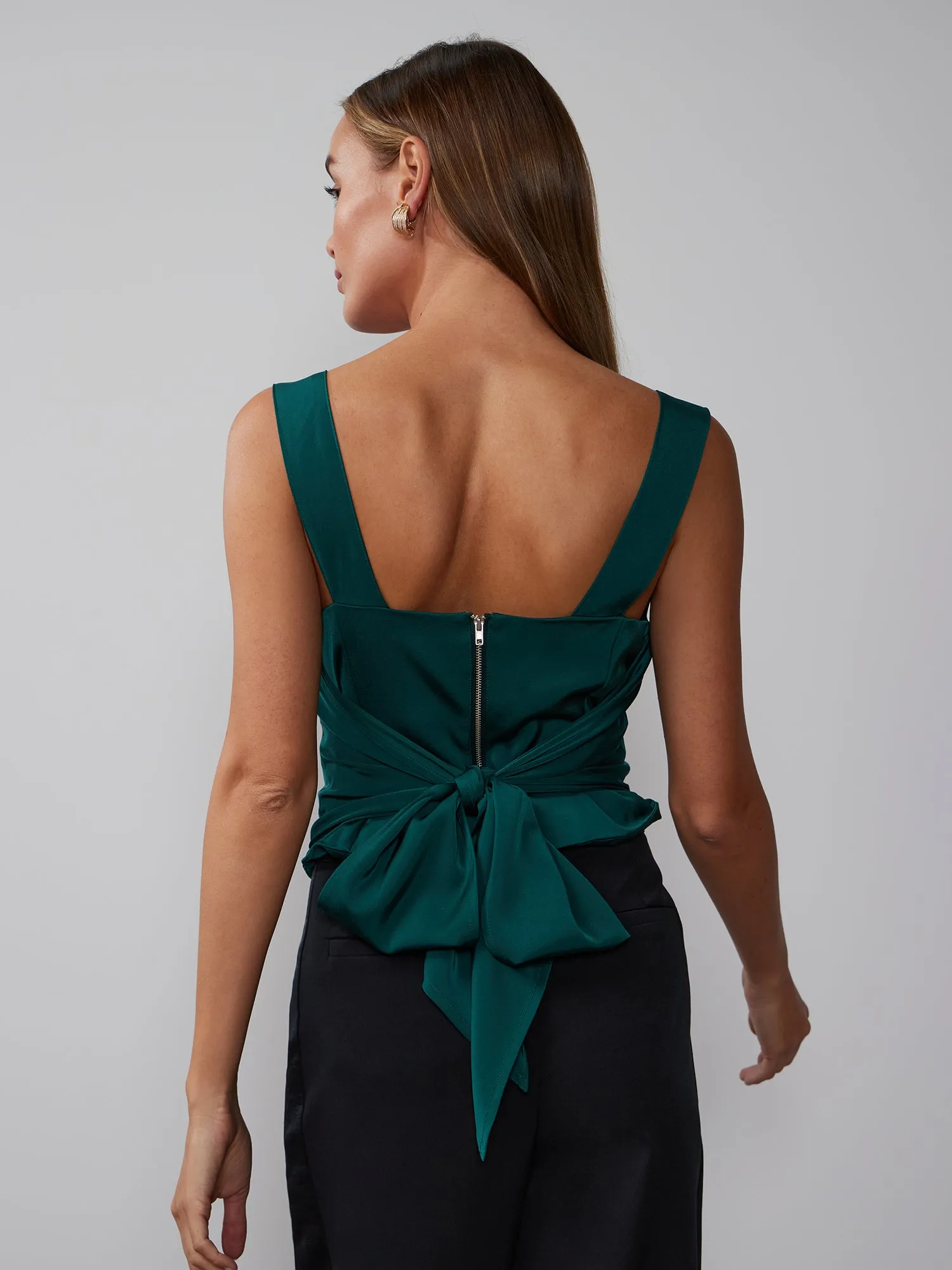 Back Bow Vest Top