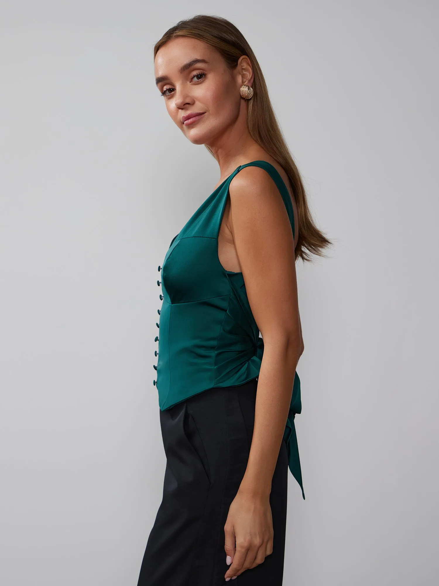 Back Bow Vest Top