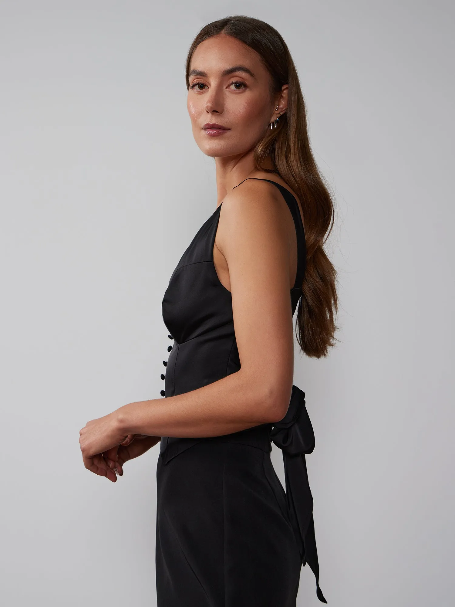 Back Bow Vest Top