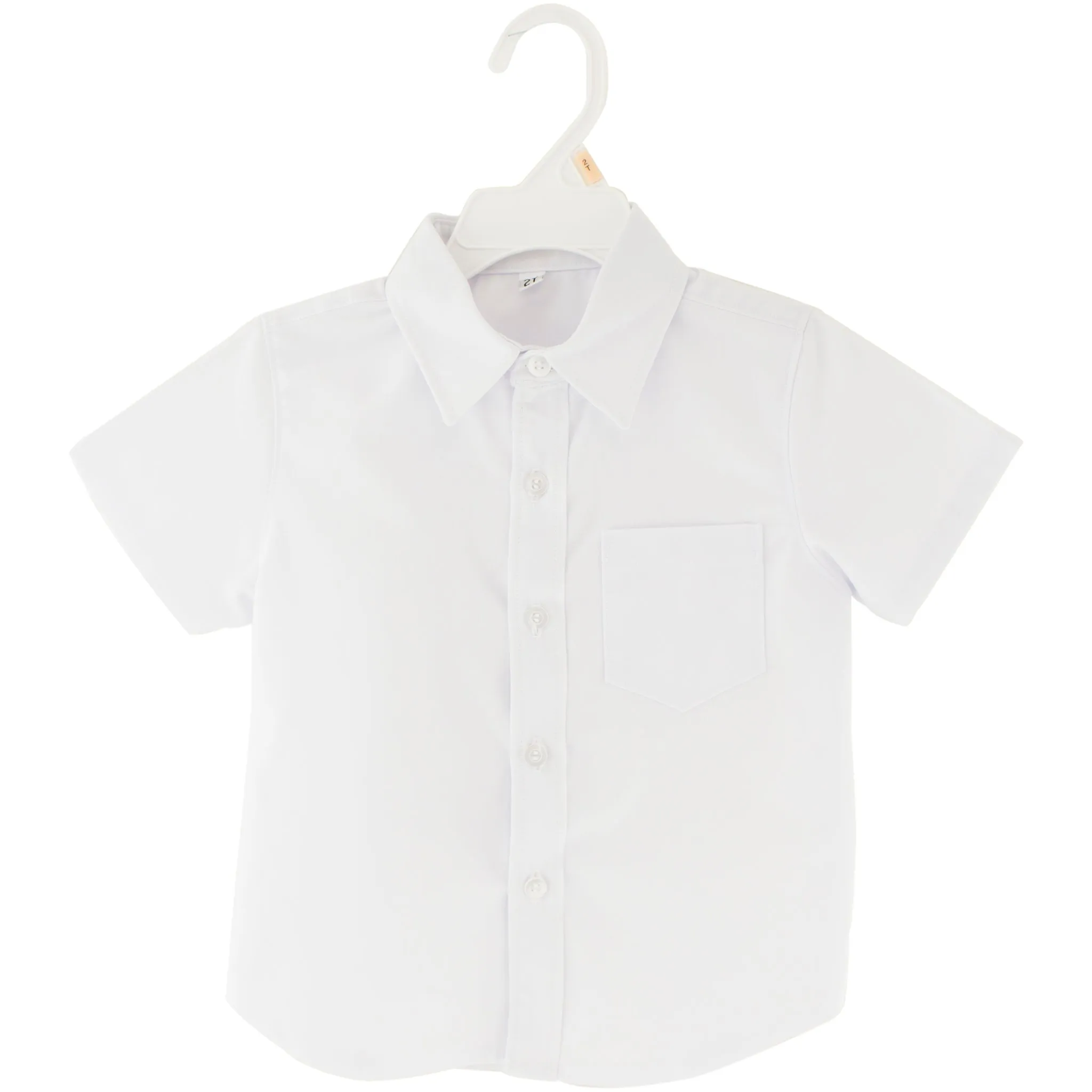 Boys Toddler Dress Shirt Short Sleeves