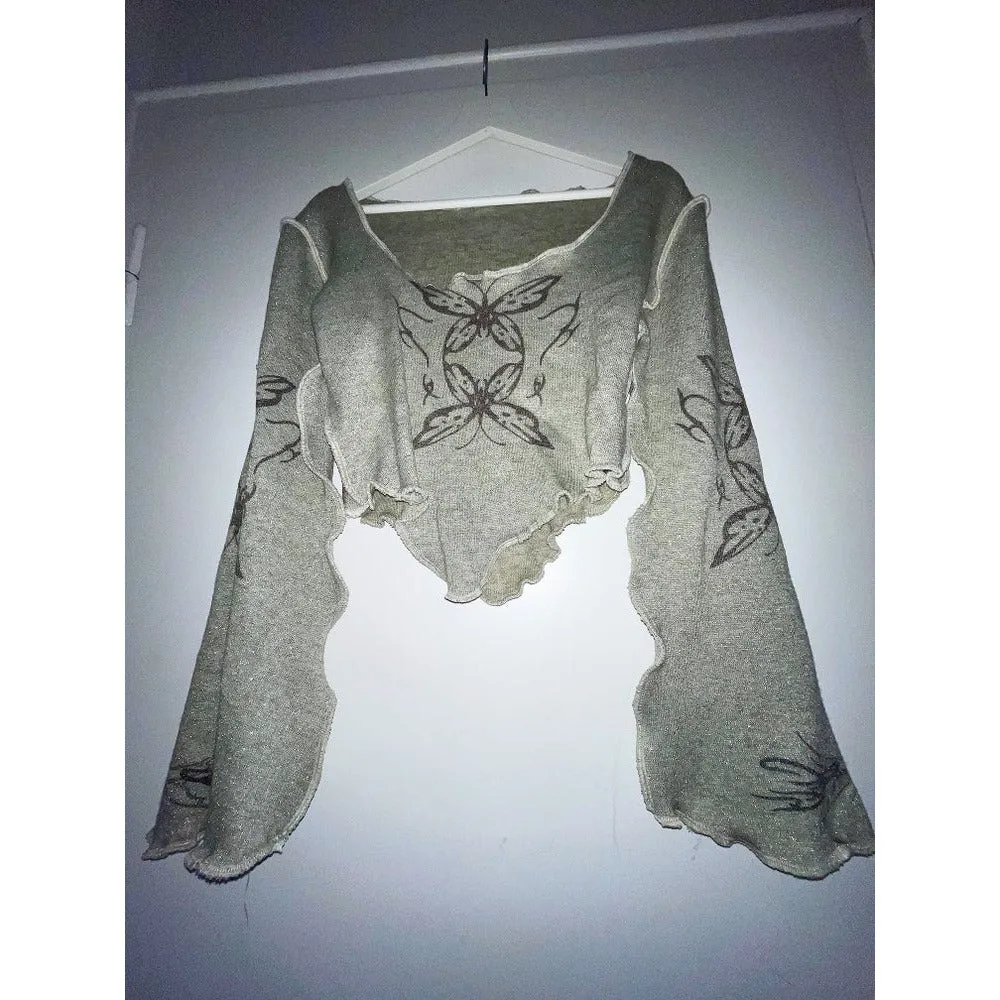 butterfly glitz longsleeve