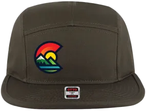 Camper Colorful C Patch Hat