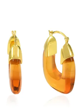 Citrine Rafelli earrings