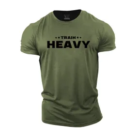 Cotton Train Heavy Graphic Men's T-shirts