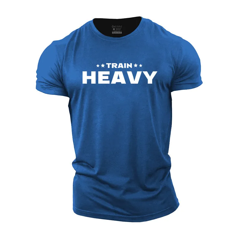 Cotton Train Heavy Graphic Men's T-shirts