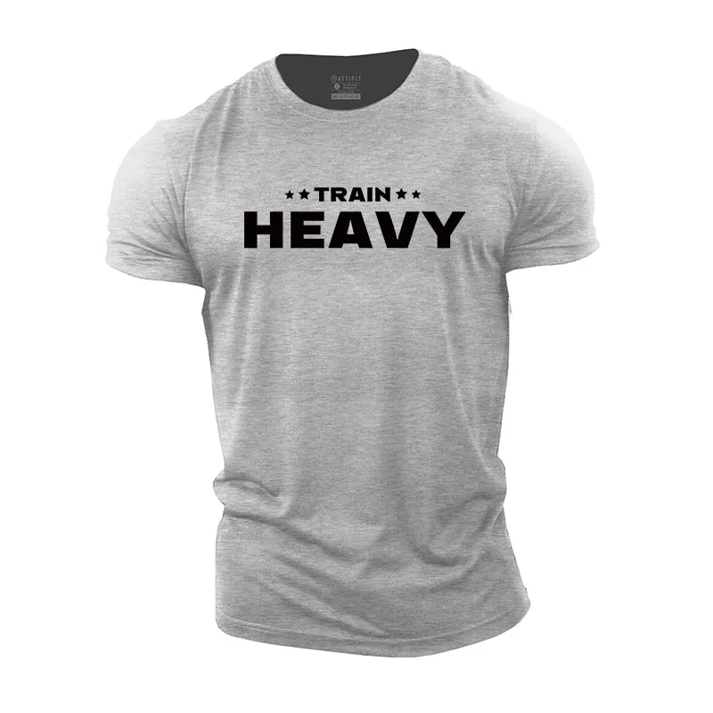 Cotton Train Heavy Graphic Men's T-shirts