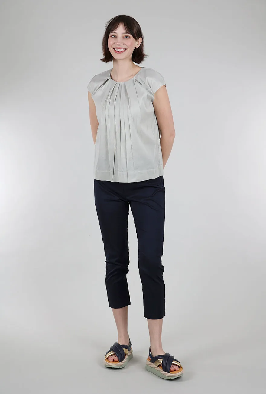 Debardeur Pleat Blouse, Argile