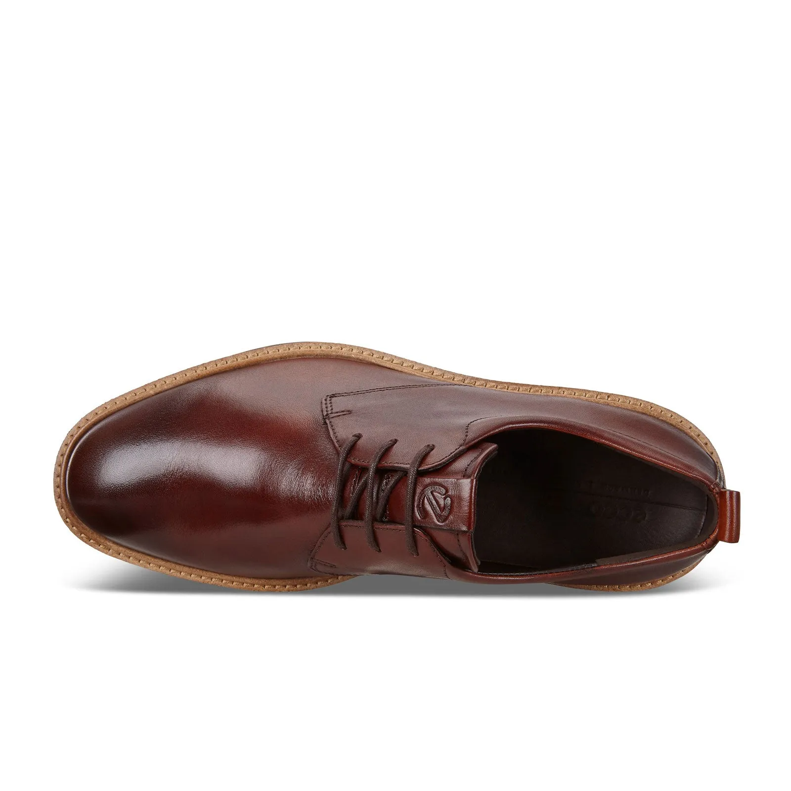 ECCO St 1 Hybrid Plain Toe Oxford (Men) - Cognac