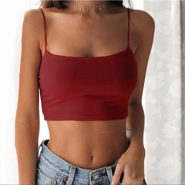 Elegant Camis Tanks | Camisole Top Shirts | Women Sleeveless Halter Top | Halter Backless Tops | Women Summer Tops | Clubwear Sexy Crop Tops