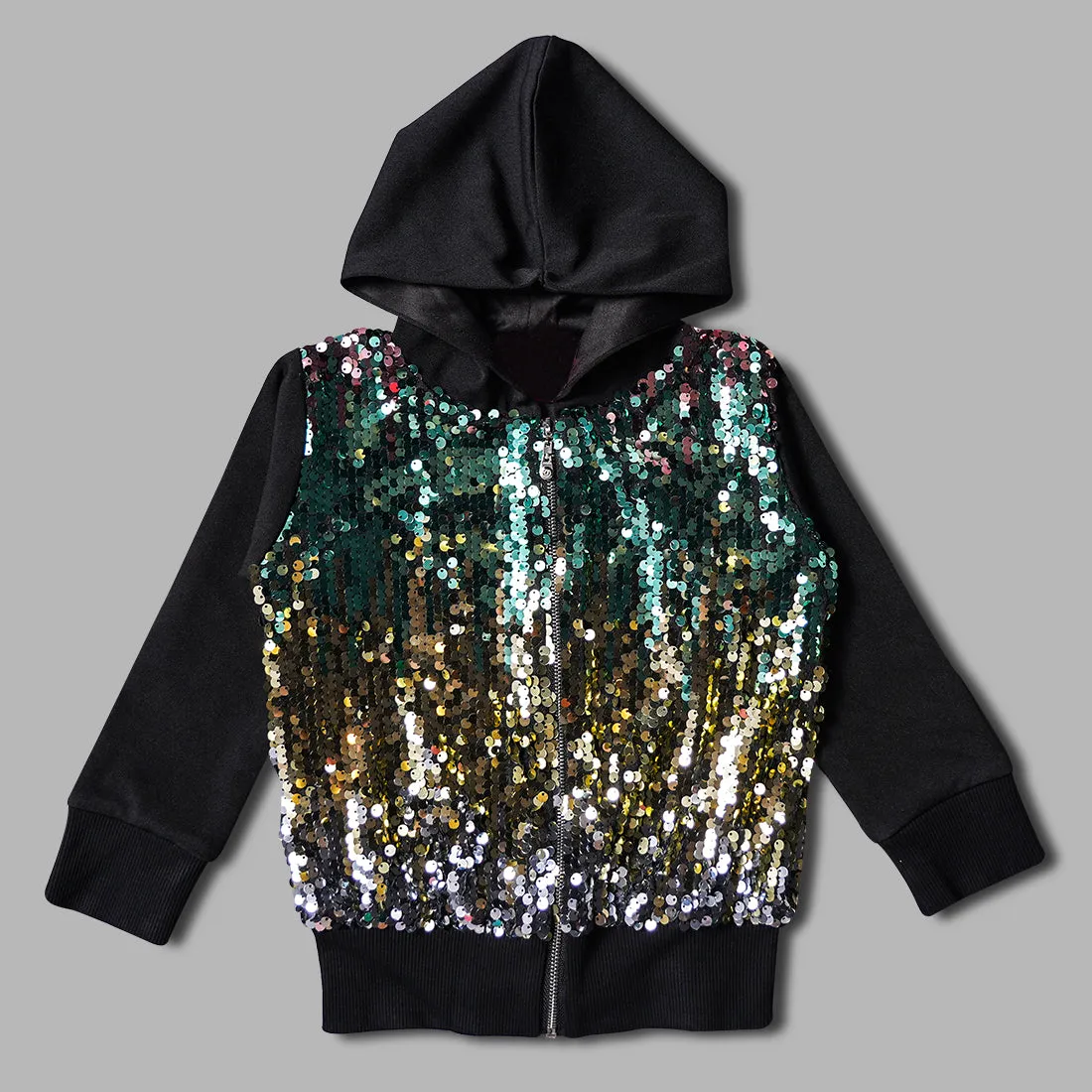 Elegant Sequin Girls Top
