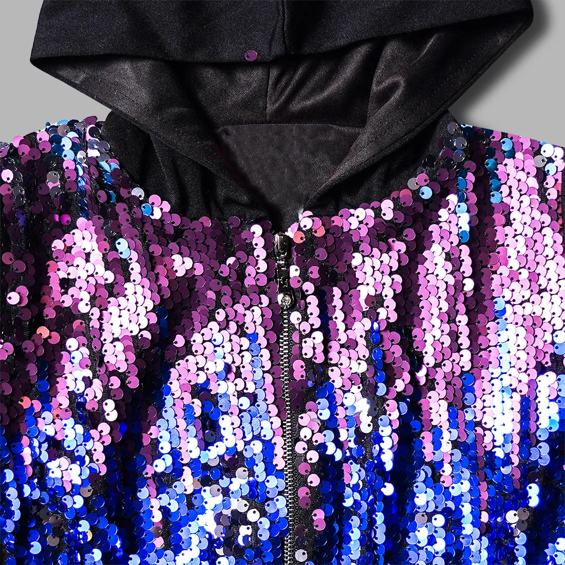 Elegant Sequin Girls Top