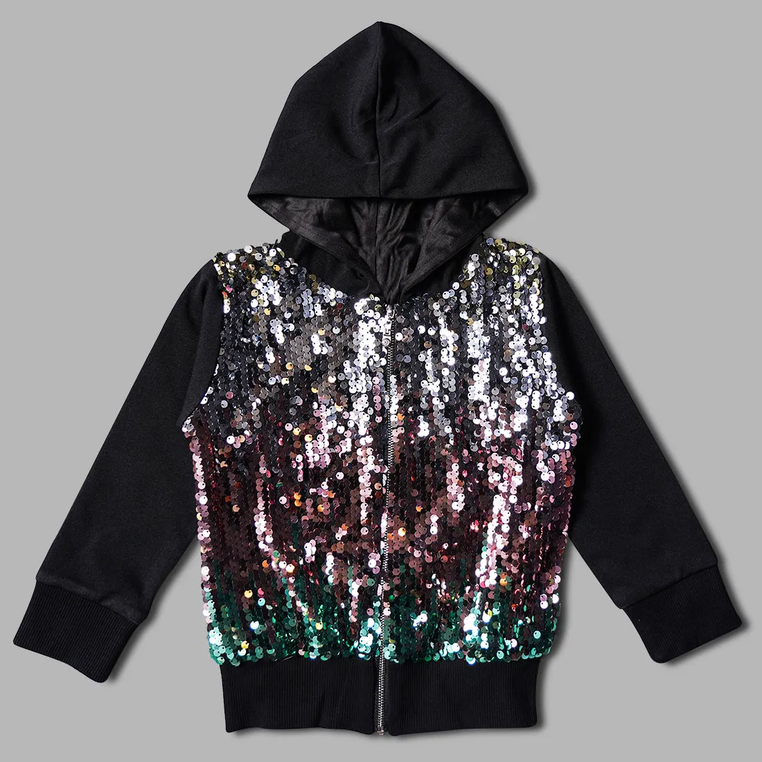 Elegant Sequin Girls Top
