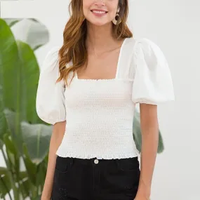Elegant Short Sleeve Holiday Beach Top