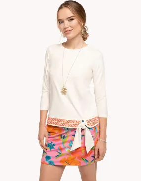Hailey Tie-Hem Top