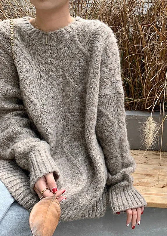 Heavy Super Soft Oversized Classic Fisherman-MOCHA