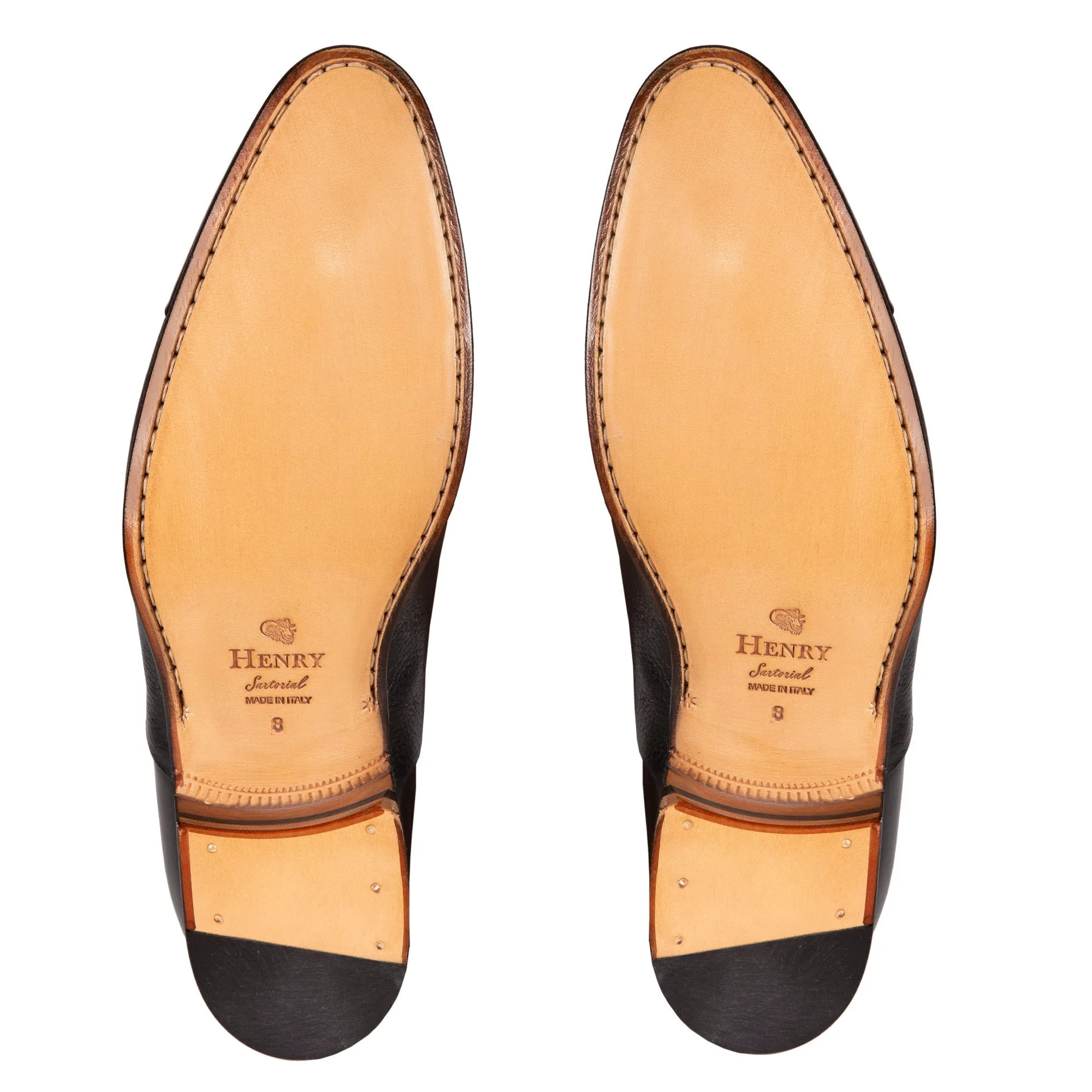 HENRY SARTORIAL Marsden Oxford BLACK