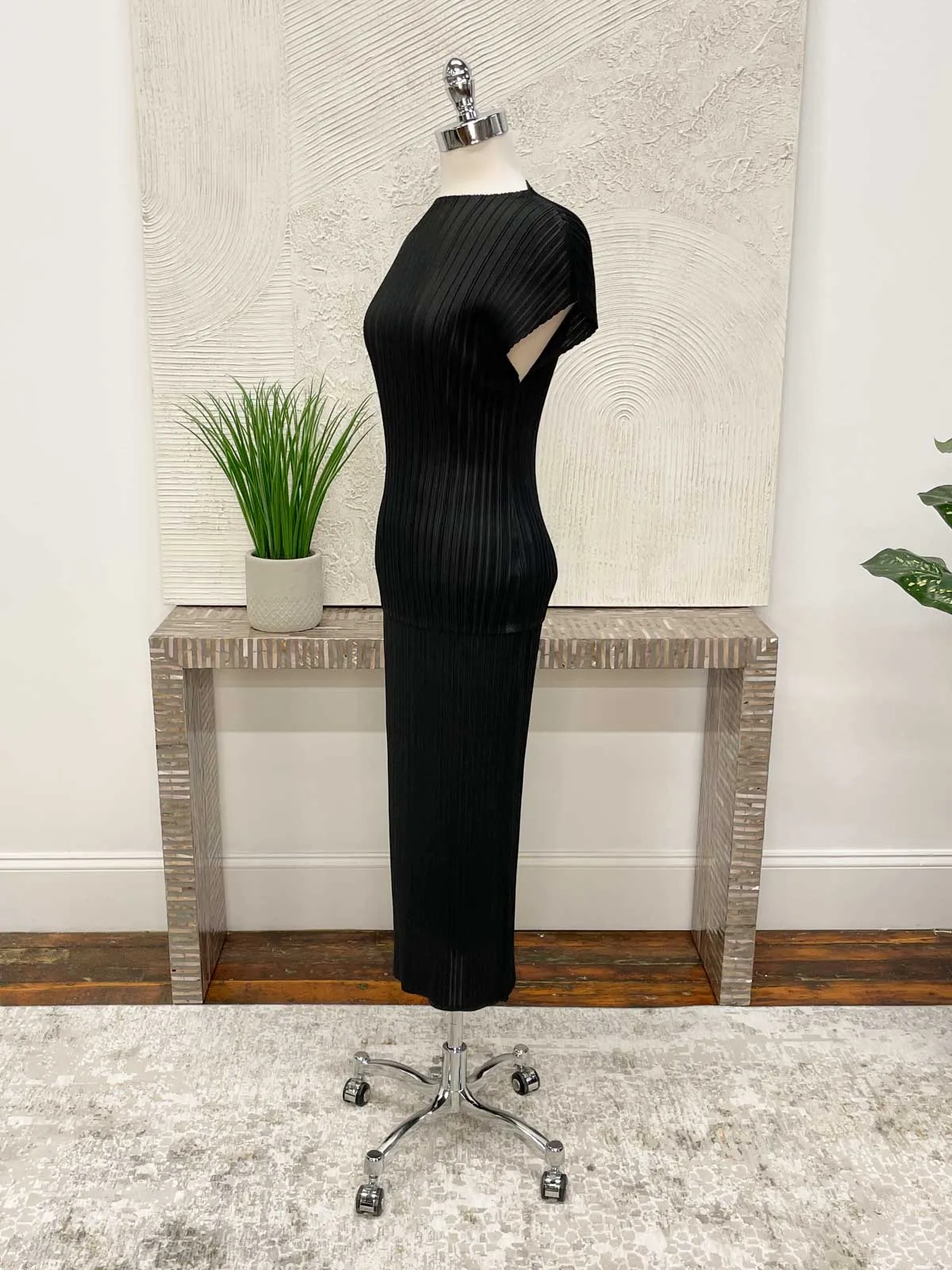 High Neck Tank, Black