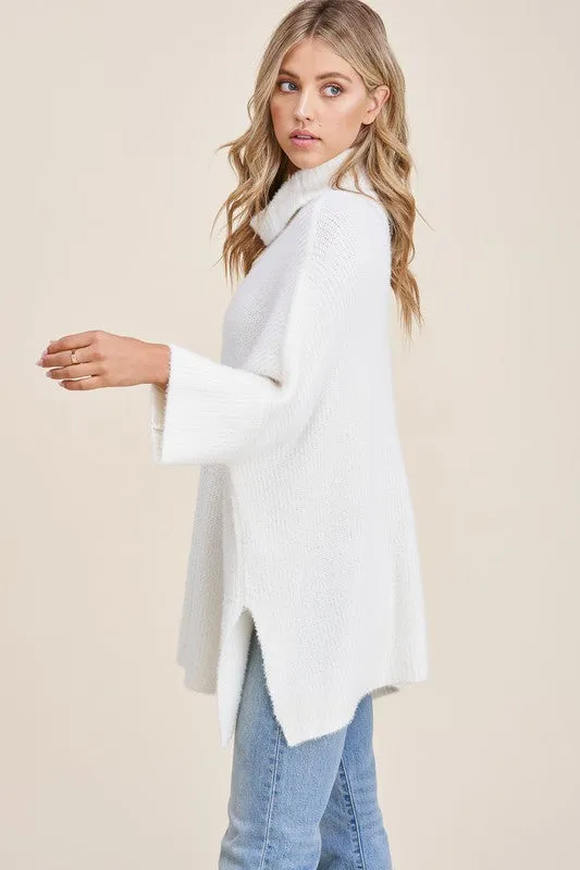Ivory Soft Poncho