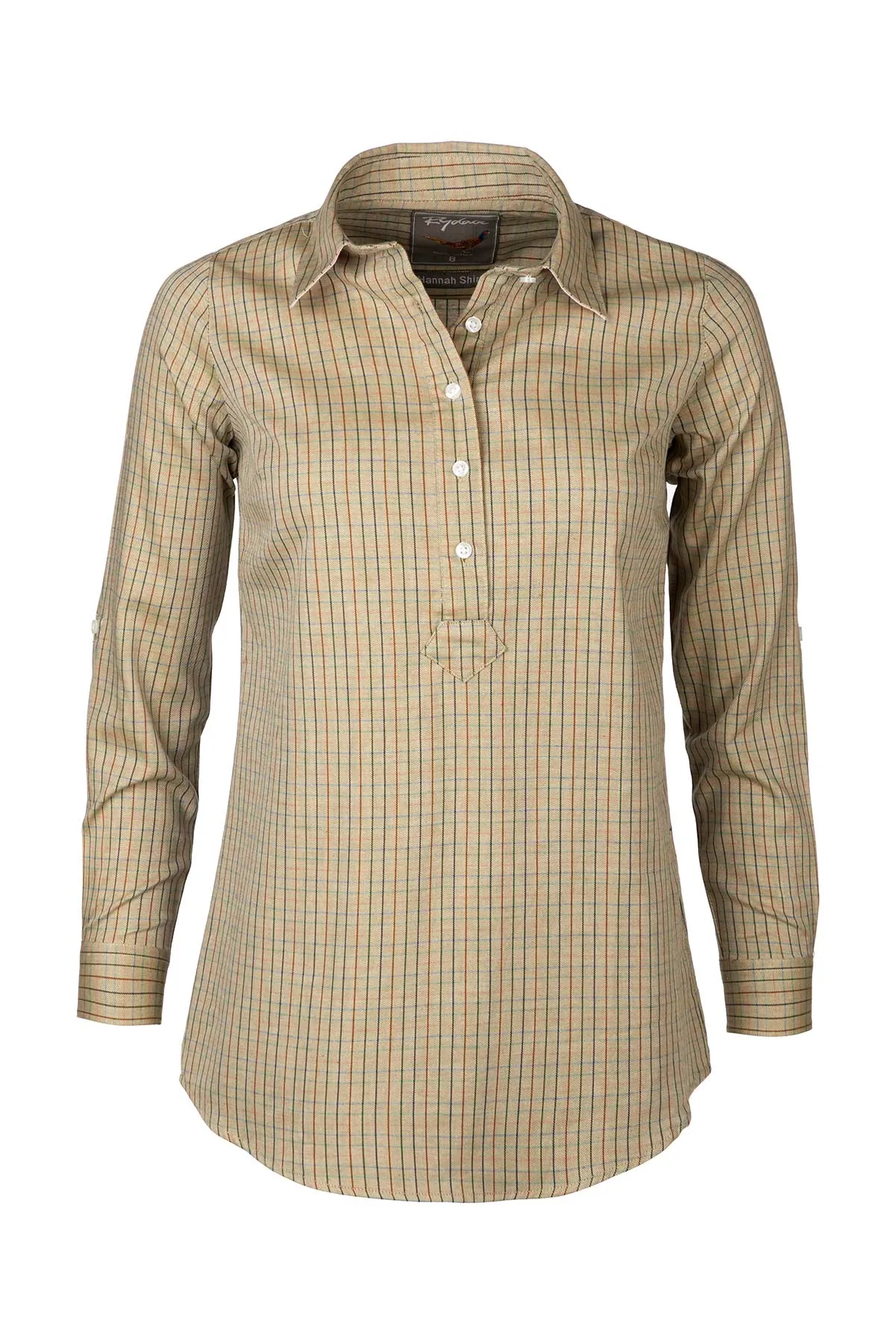 Ladies Hannah Country Overhead Shirt - Poacher