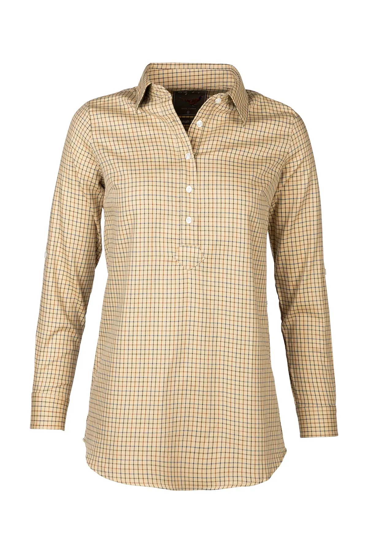 Ladies Hannah Country Overhead Shirt - Poacher