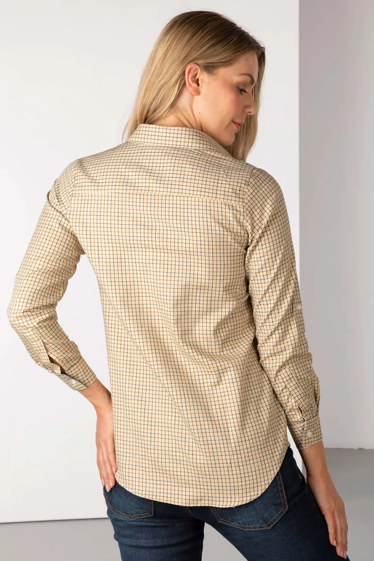 Ladies Hannah Country Overhead Shirt - Poacher