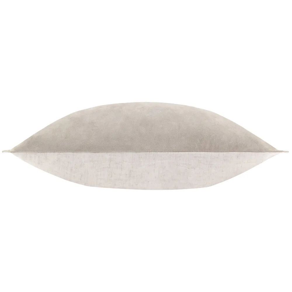 Merton Rectangular Velvet Cushion Doe