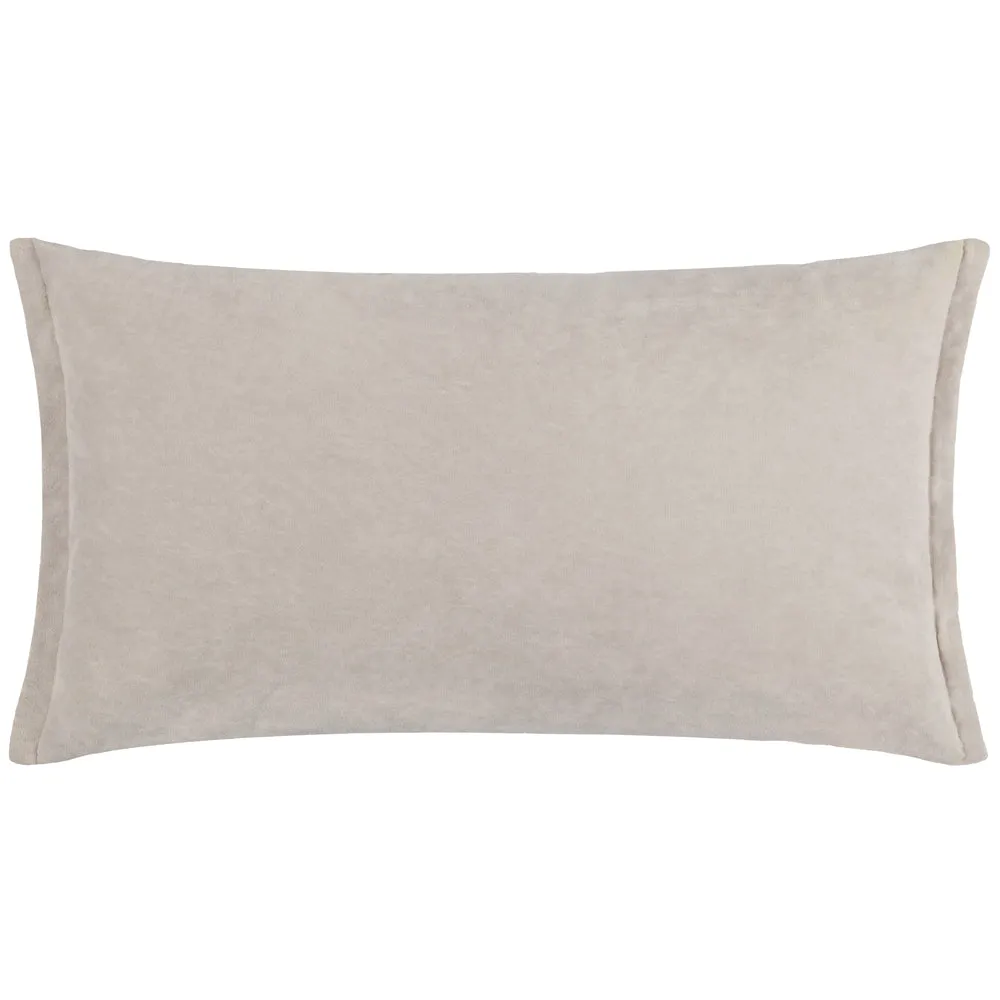 Merton Rectangular Velvet Cushion Doe