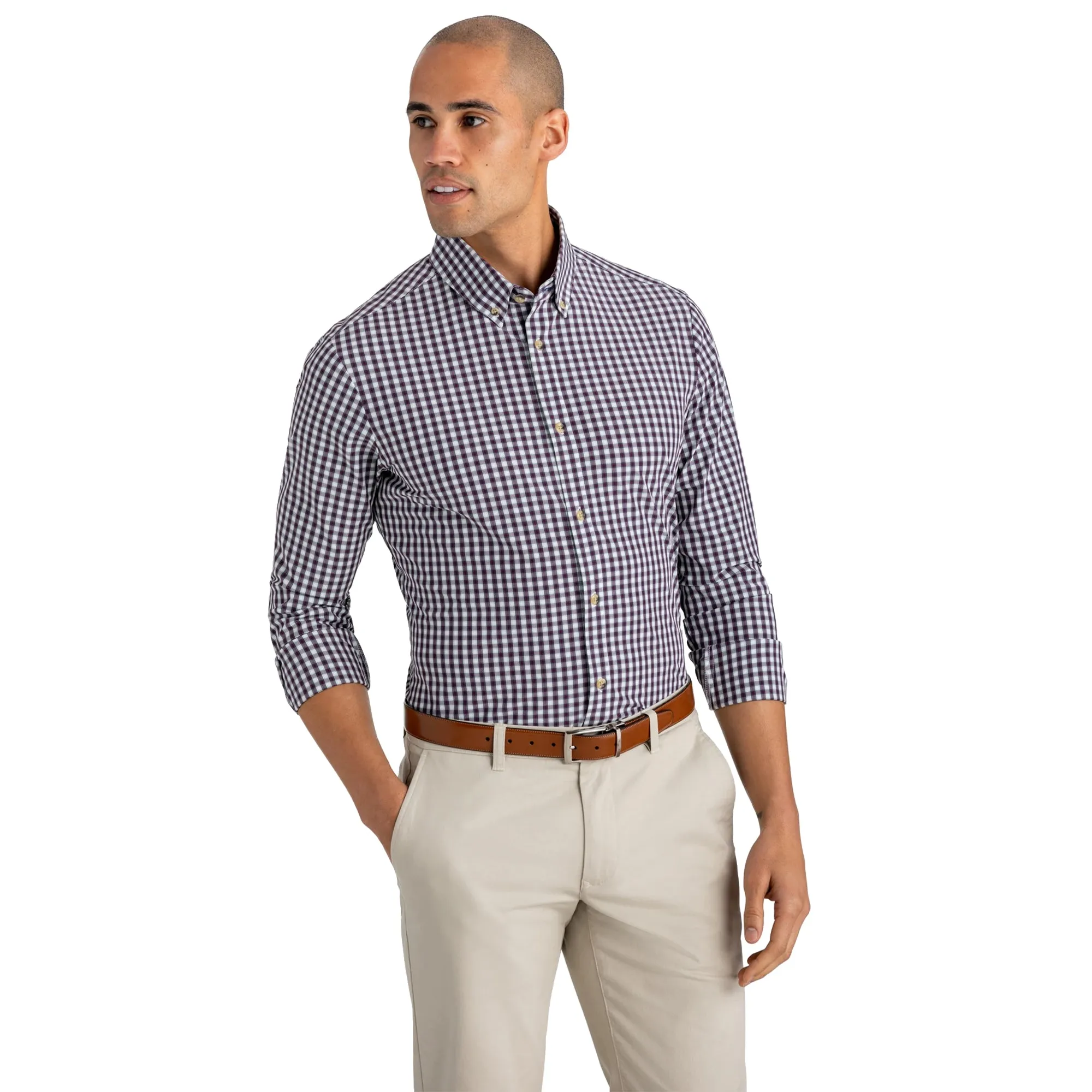 Mizzen   Main Leeward Malloy Long Sleeve Mens Dress Shirt