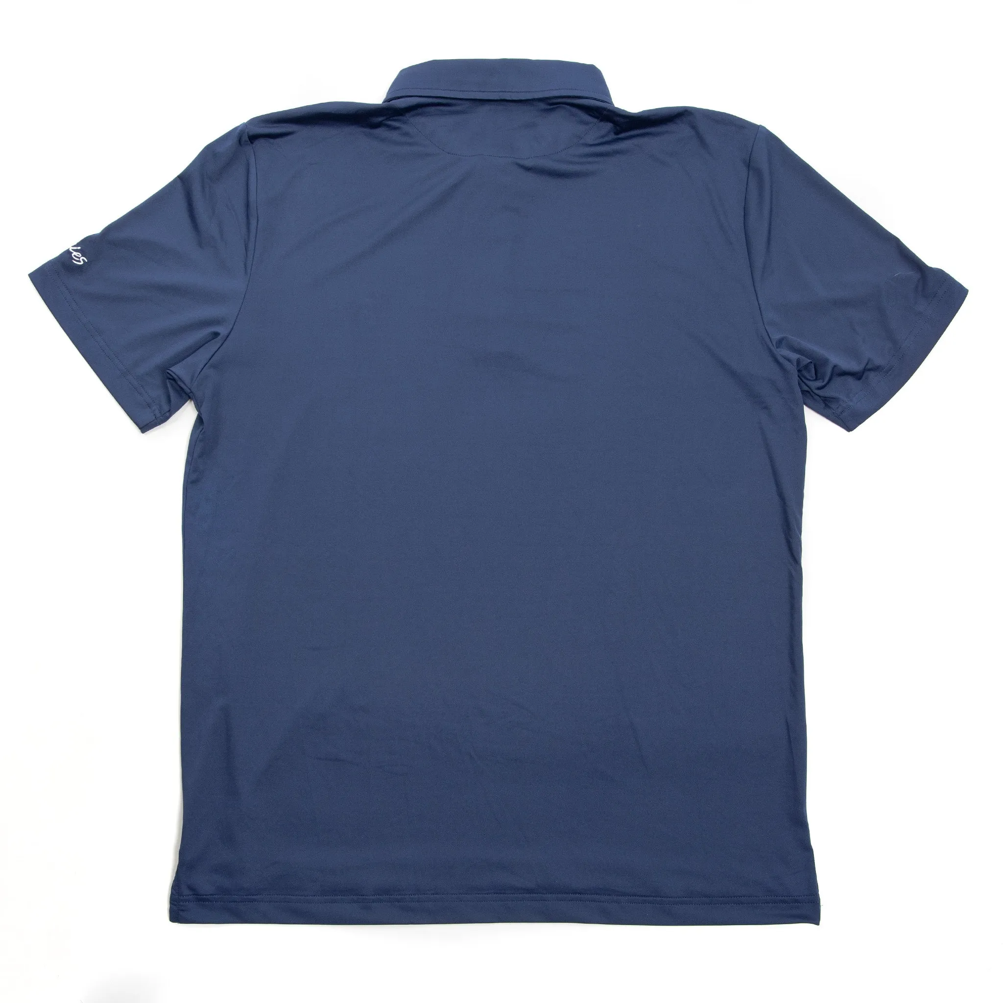 Navy & Flamingo Polo