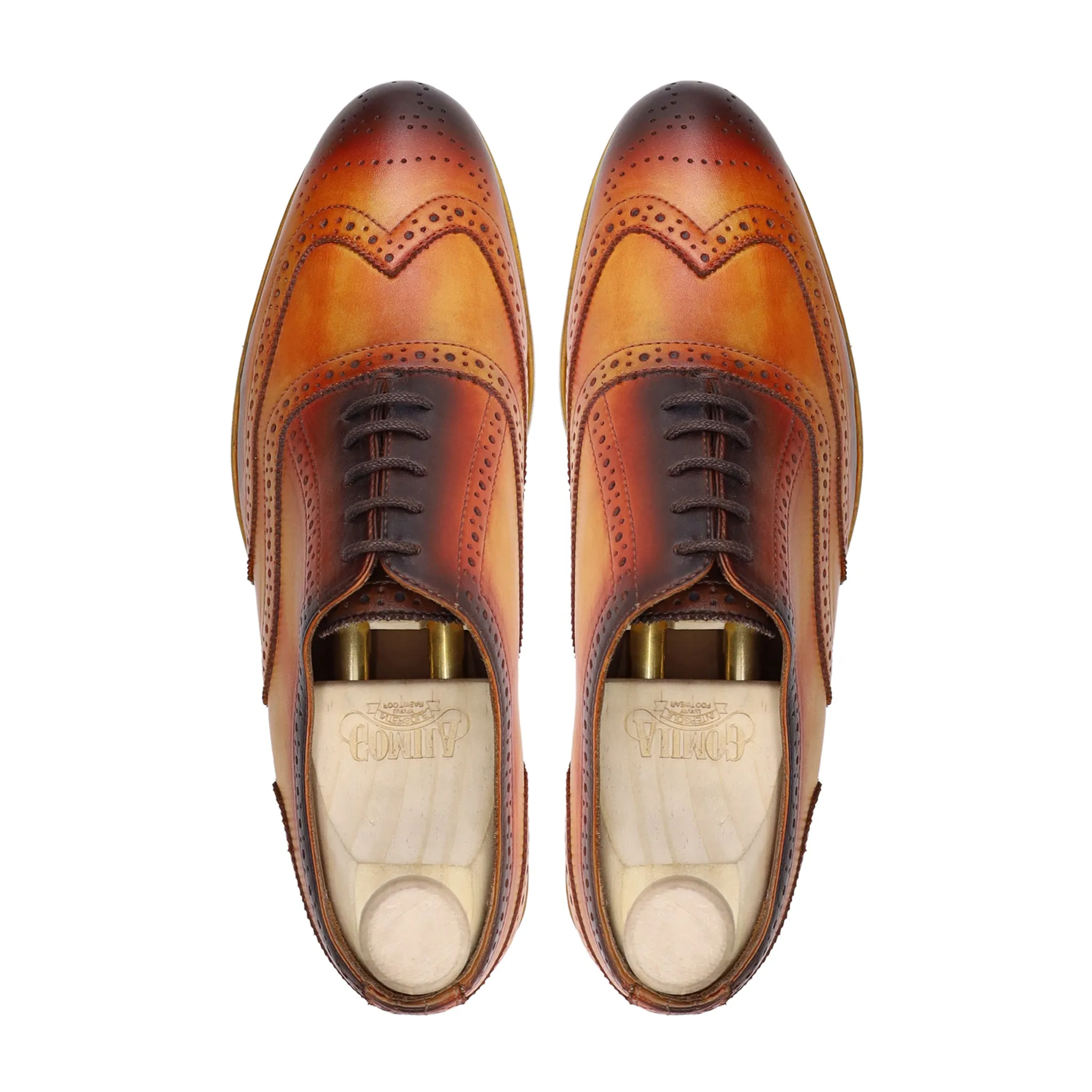 Orland - Men's Burnish Tan Calf Leather Oxford
