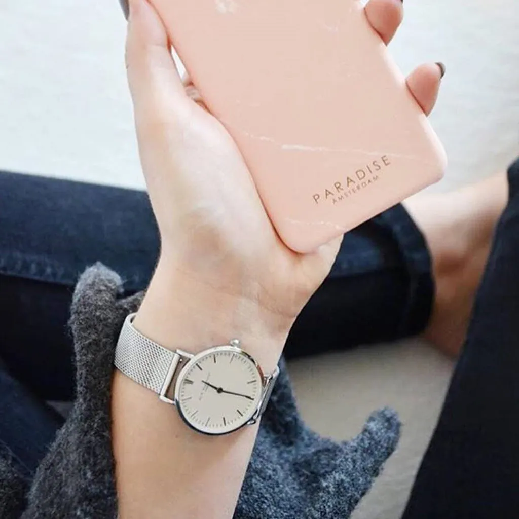 Oxford Small Mesh Silver