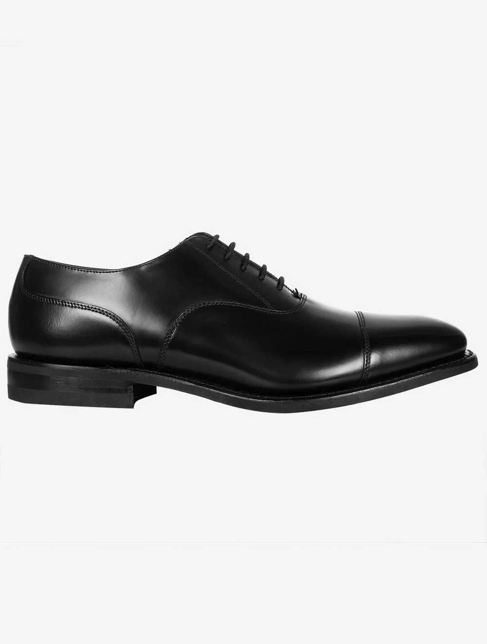 Oxford Toe Cap Rubber Sole Black