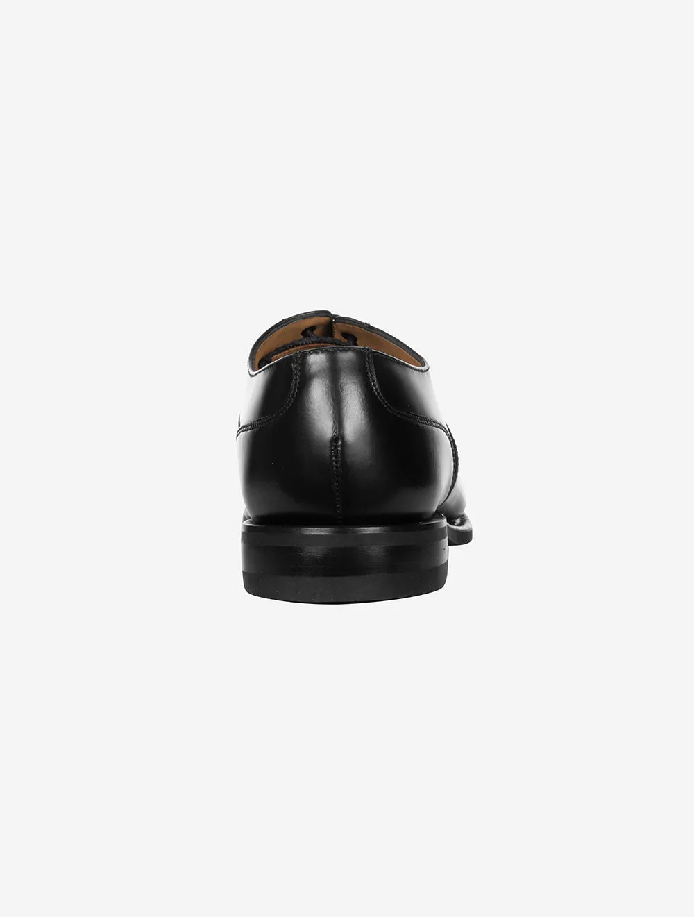 Oxford Toe Cap Rubber Sole Black