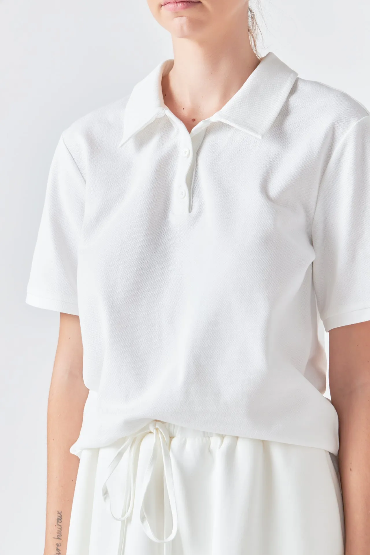 Pique Polo Shirt