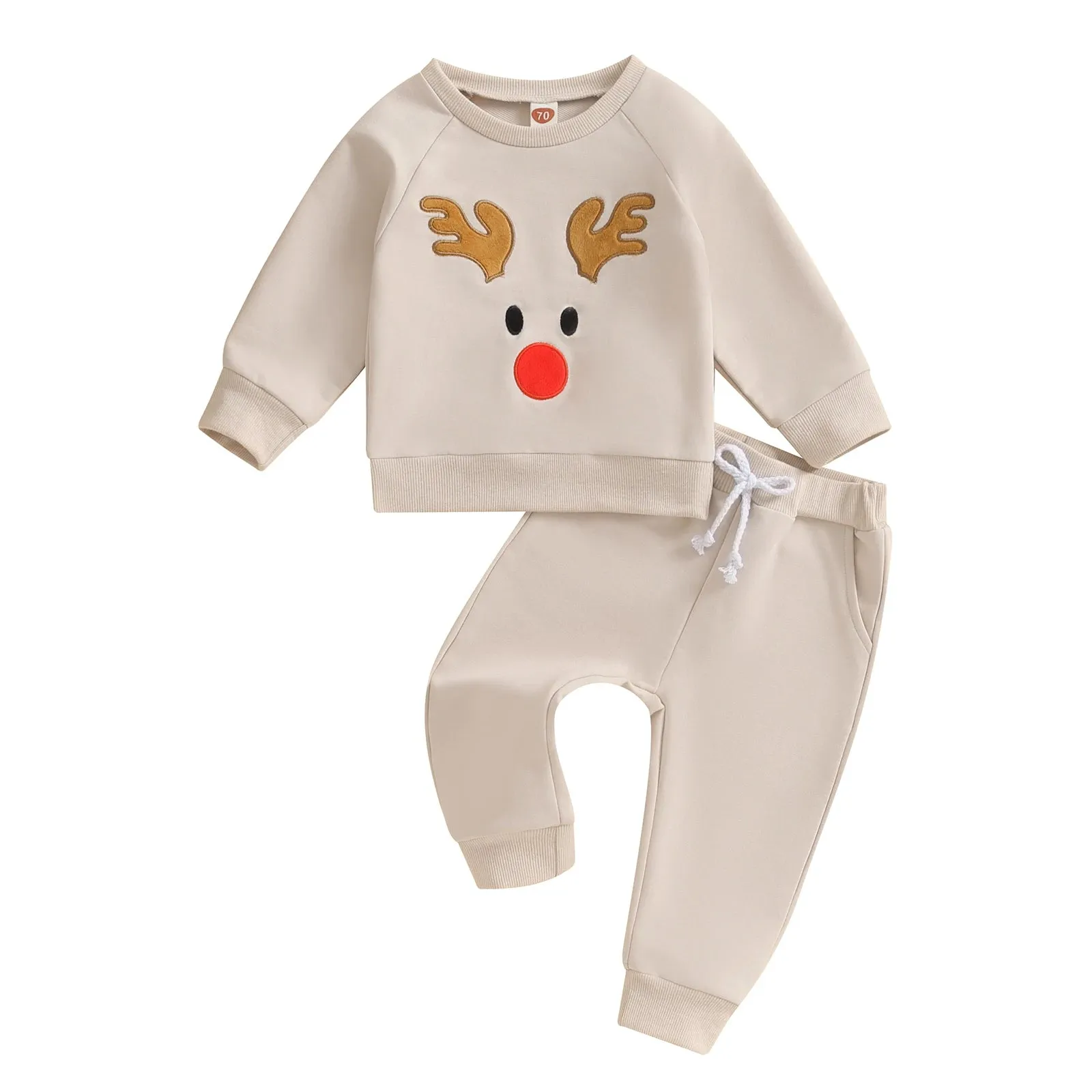 Reindeer 2-Piece Baby Toddler Outfit
