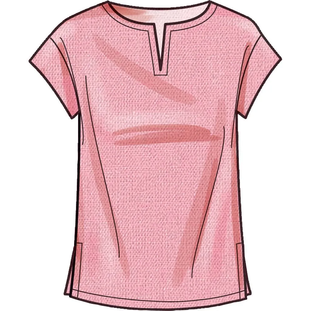 Simplicity Sewing Pattern S9274 Misses' Tops In Two Lengths