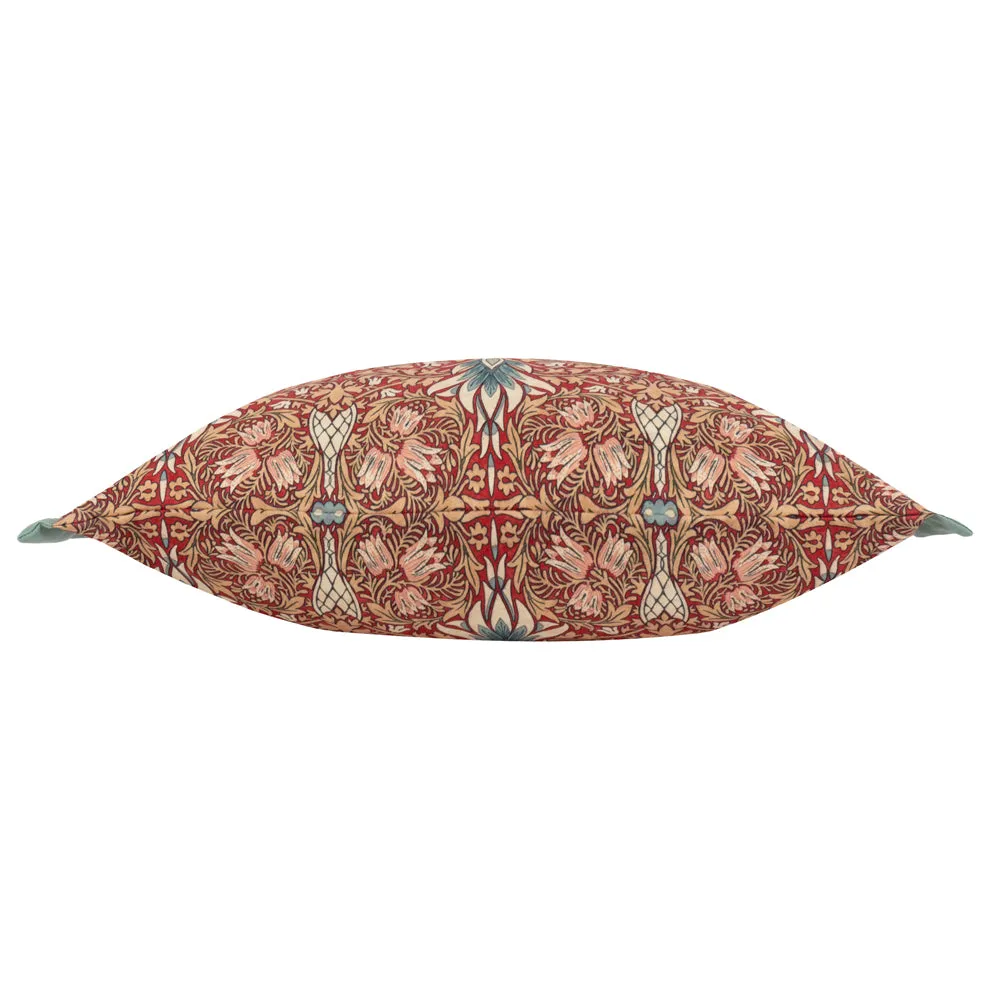 Snakeshead Printed Outdoor Cushion Berry/Natural