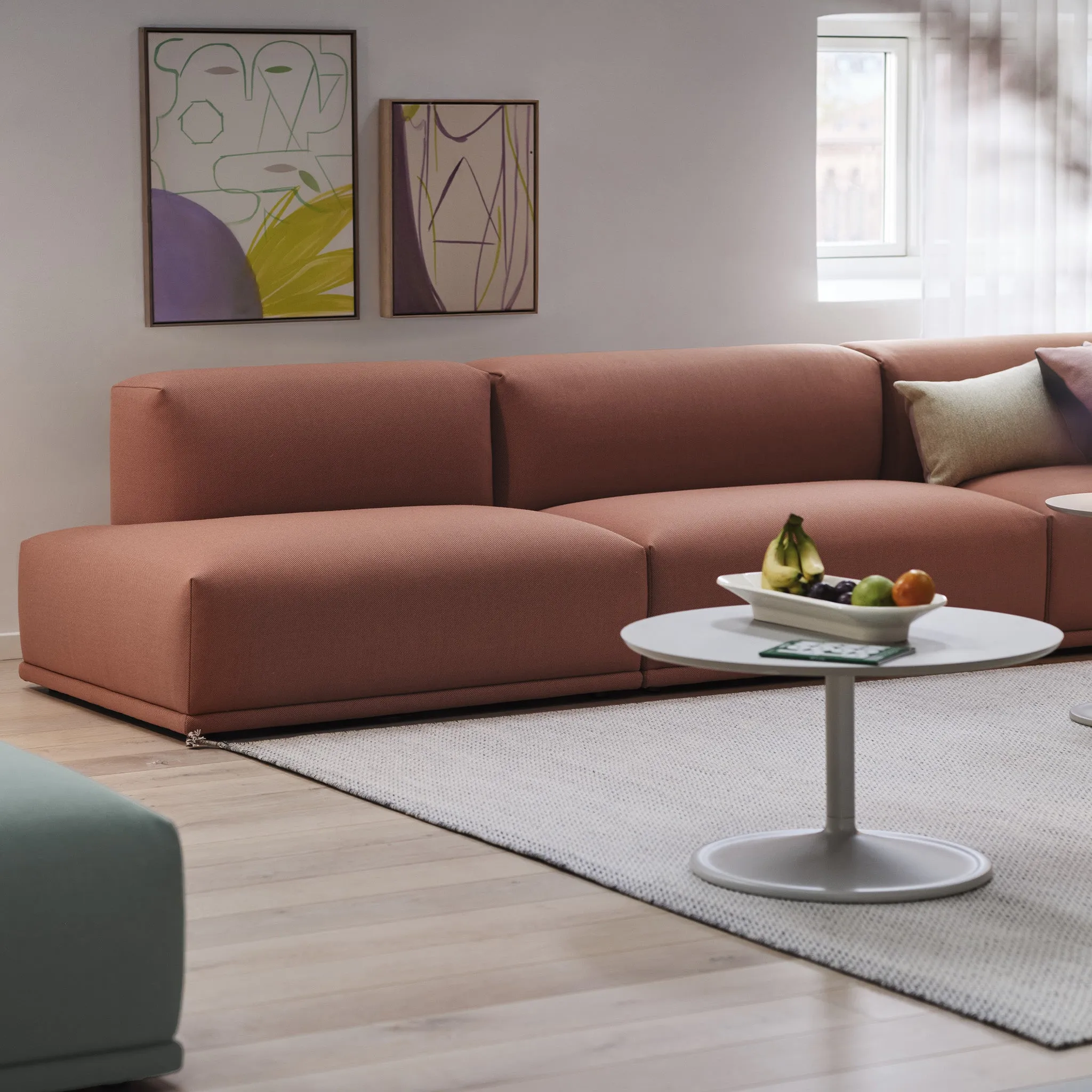Soft Coffee Table Round by Muuto