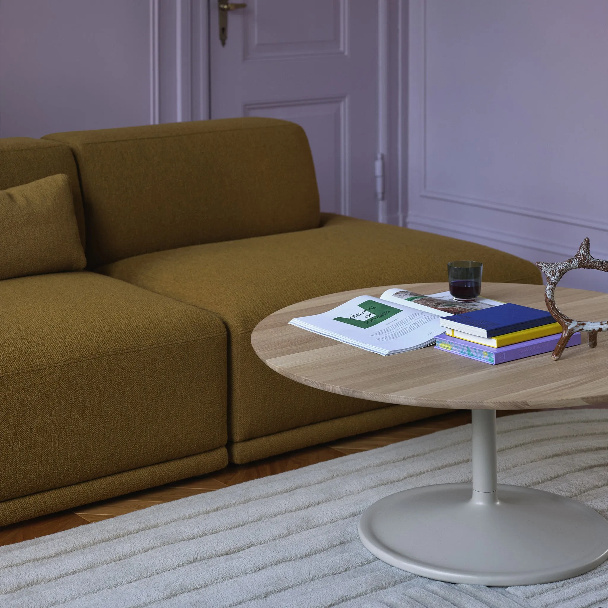 Soft Coffee Table Round by Muuto