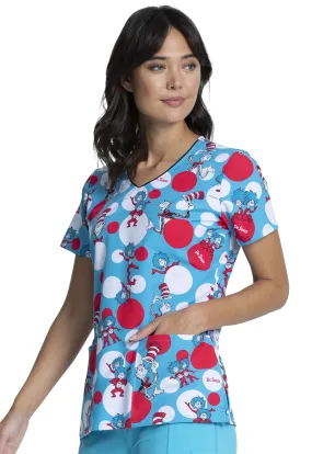 Spotting in Trouble V-Neck Top
