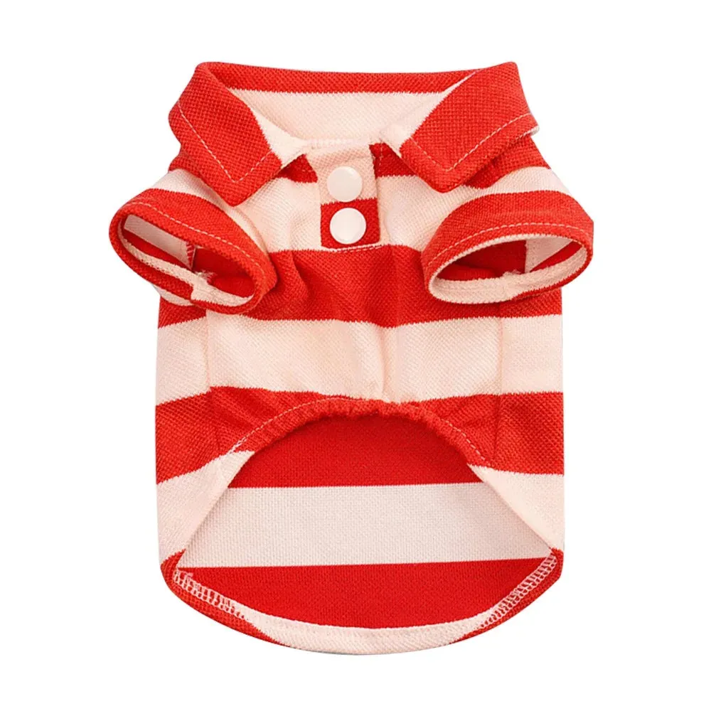 Summer Dog Shirt | Casual Pet Clothing for Small to Large Dogs & Cats | T-Shirt Costumes for Chihuahua, Pug, Yorkshire
