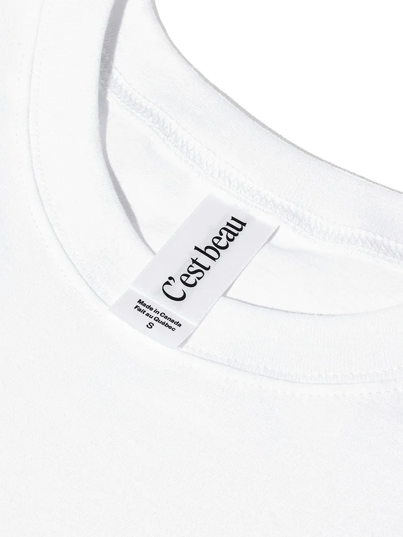 T-Shirt Essentiel - Blanc - 5 Pack