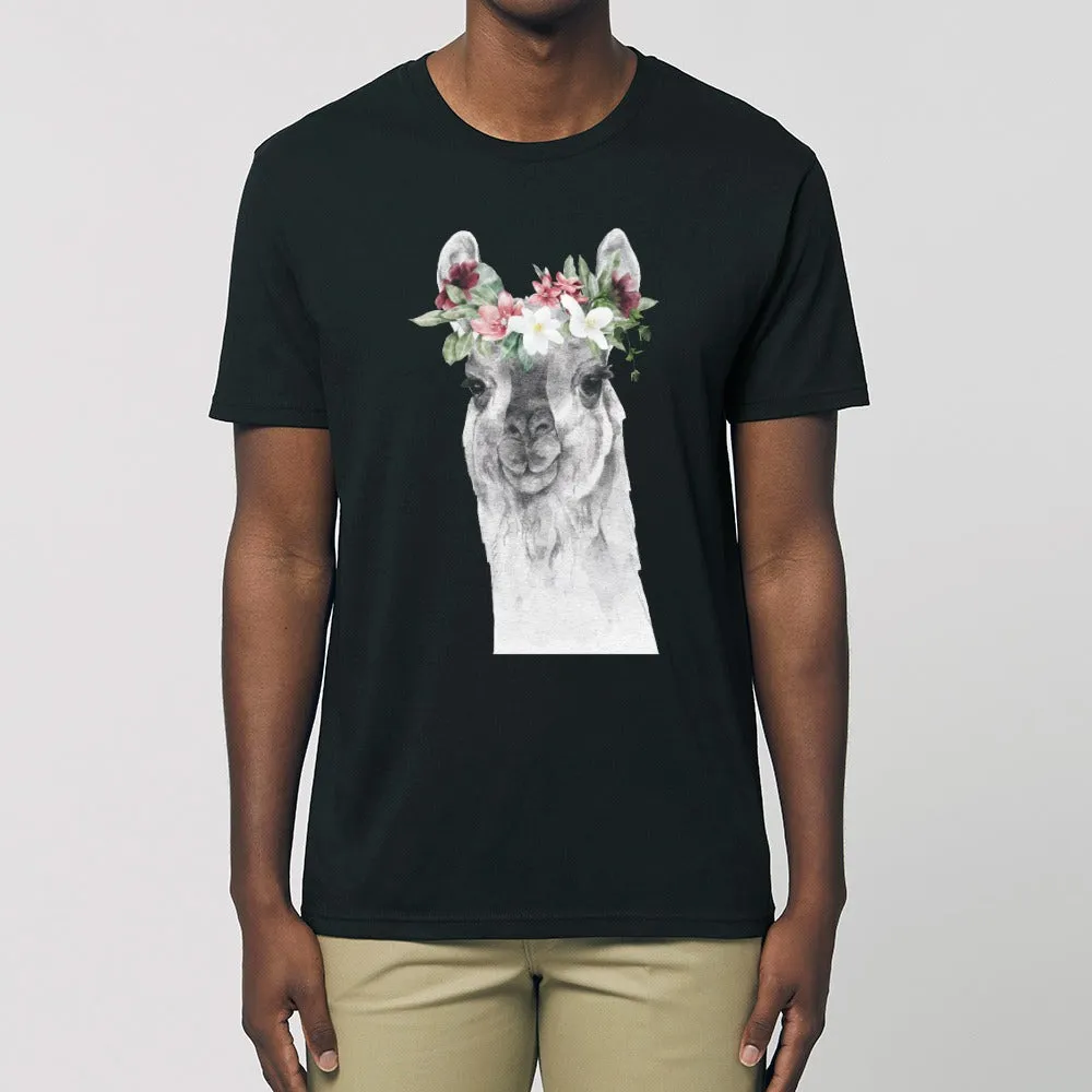 T-Shirt - Floral Lama
