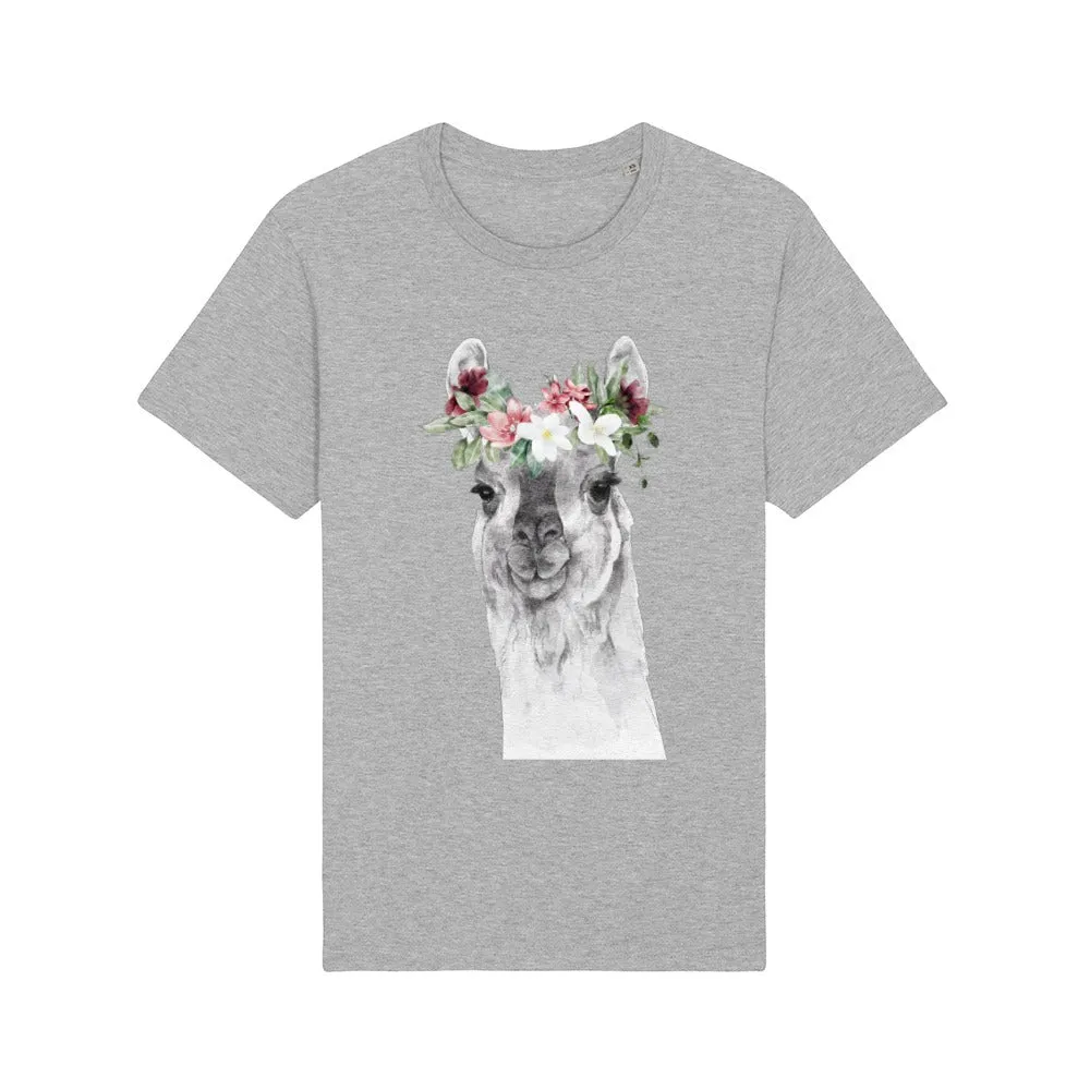 T-Shirt - Floral Lama